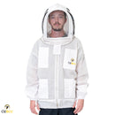 Beekeeping Bee Jacket 3 Layer Mesh Hood Beekeeping Jacket for Beekeeper