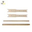 20 X Ideal Beekeeping Frames with Eyelets Wood Beehive Wooden Flat Pack Frame
