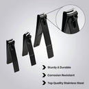 12PCS/Set Tools Manicure Pedicure Kit Stainless Steel Nail Grooming Clippers Rose Gold