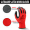 Work Gloves Latex Coated General Purpose Hand Protection Garden Mechanic