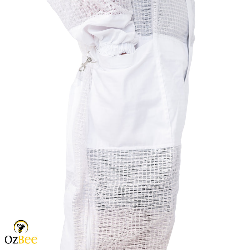 OZBEE Beekeeping Kids Suit 3 Mesh Layer Beekeeper Protective Gear