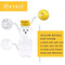 180 X Plastic Honey Bear Bottle Squeeze Bear Cup Flip Top Lid Jar 325GM/249ml