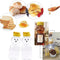 Plastic Honey Bear Bottle Squeeze Bear Cup Flip Top Lid Jar 325GM/249ml