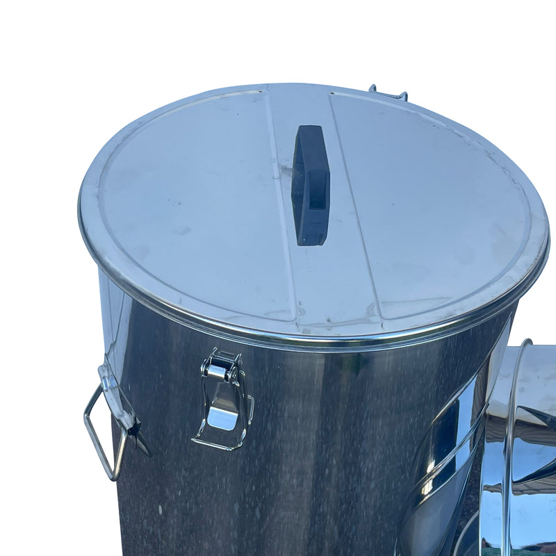 Stainless Steel Honey Tank with Honey Gate & Seive