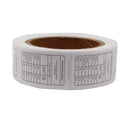Honey Container Jars Nutrition Labels 500 Pcs