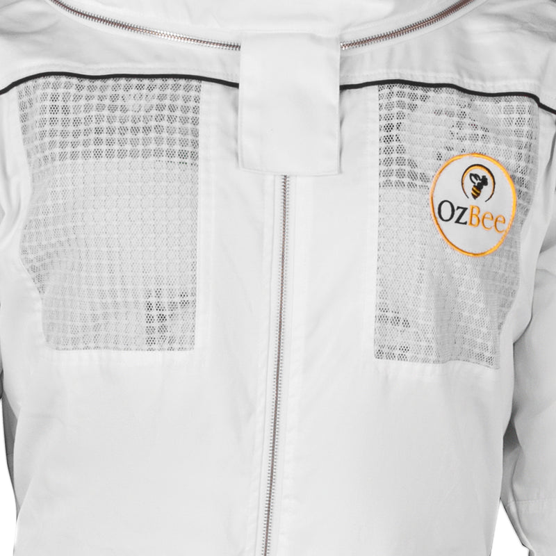 Beekeeping Bee Cotton Semi Ventilated Round head Jacket  Protective Gear