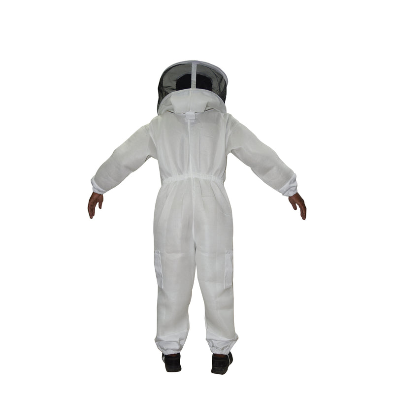 Beekeeping Starter Kit For Beekeepers With OZ Bee 2 Layer Mesh Ventilated Round Head Suit Protective Gear