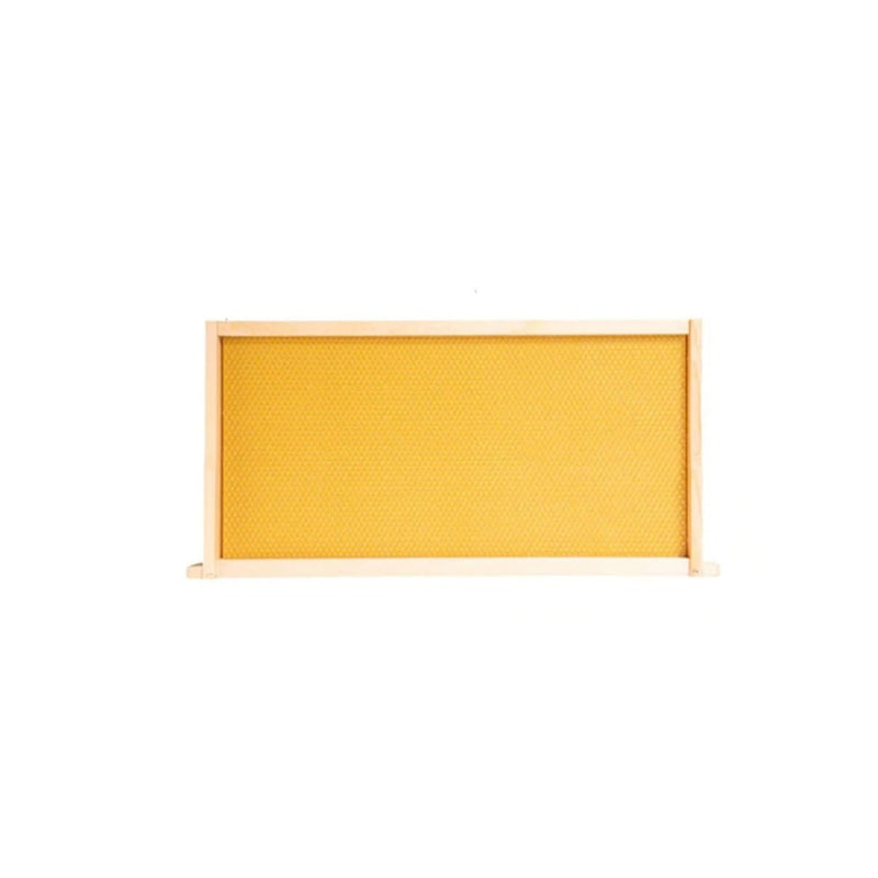 500 X Beehive Premium Assembled Full Depth Frames NZ Pine Wood With Plastic Foundation Sheet