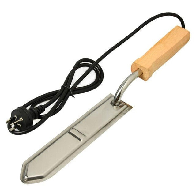 Stainless Steel Electric Honey Cutter Uncapping Knife 240V Beekeeping Tools
